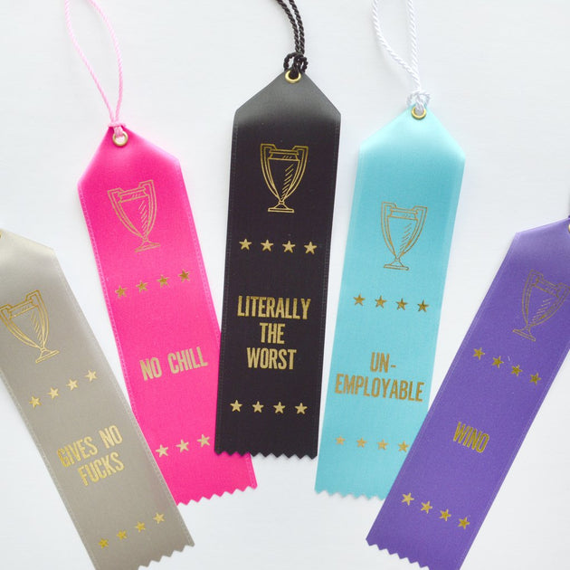 Funny Ribbons by Bold Faced Goods – Whiskeyjack Boutique