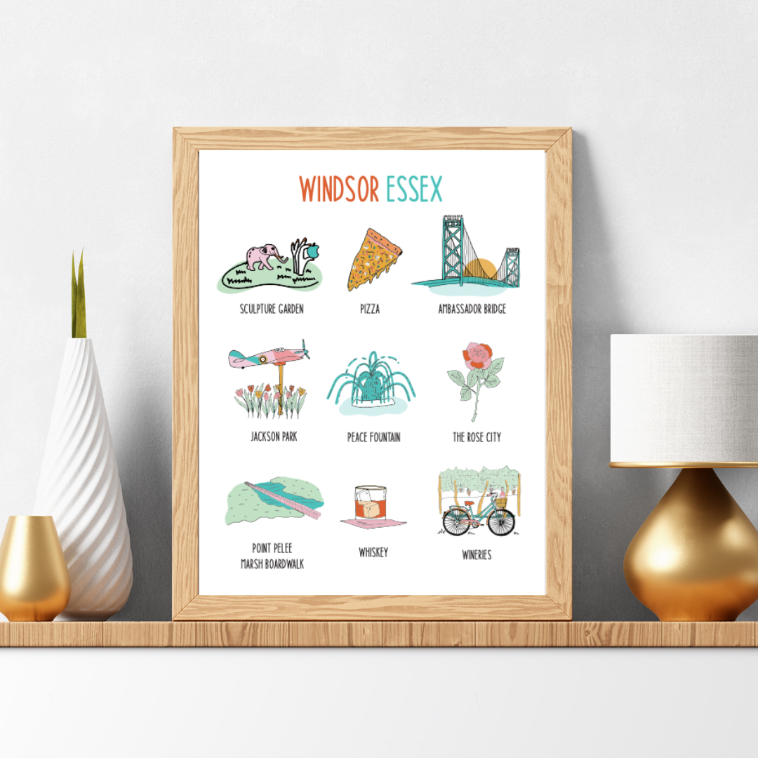 Windsor‑Essex Things Print (8×10)