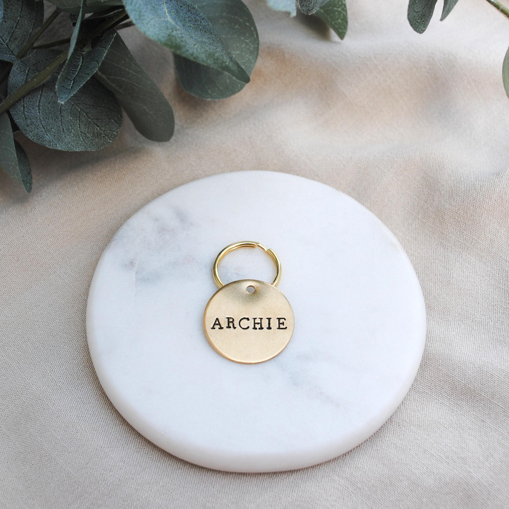 Dog custom name sales tag